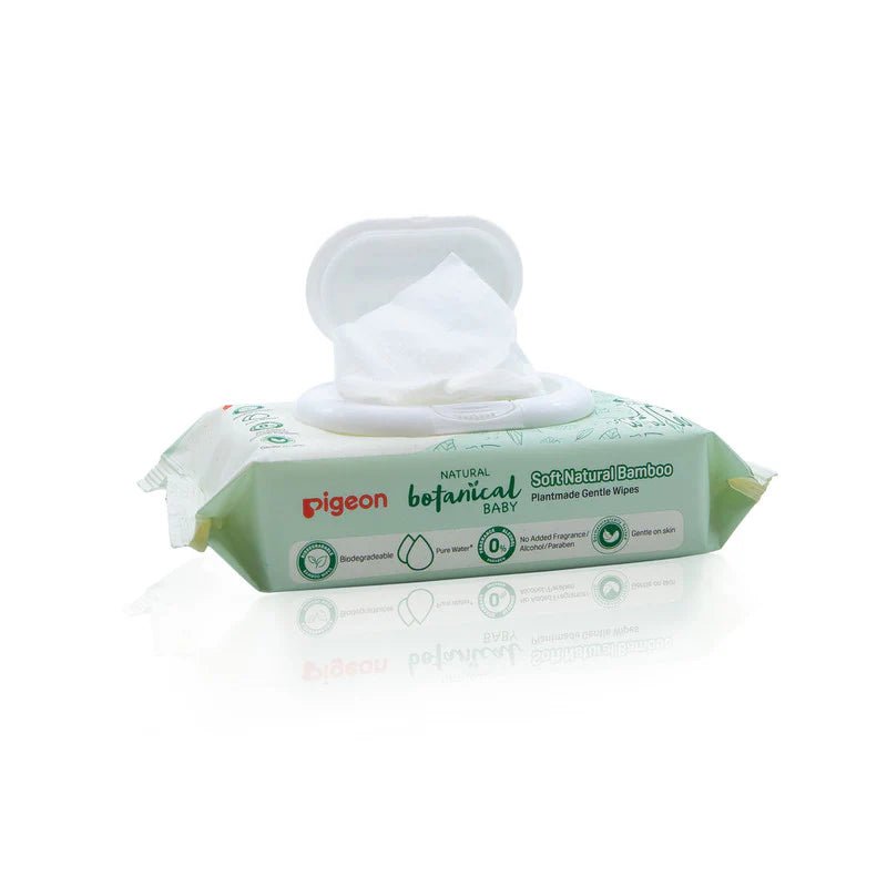 NATURAL BOTANICAL BABY PLANTMADE WIPES
