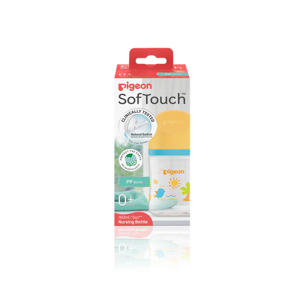 SOFTOUCH BPP NURSING BOTTLE 160ML SUMMER