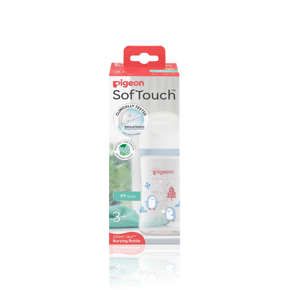 SOFTOUCH BPP NURSING BOTTLE 240ML WINTER