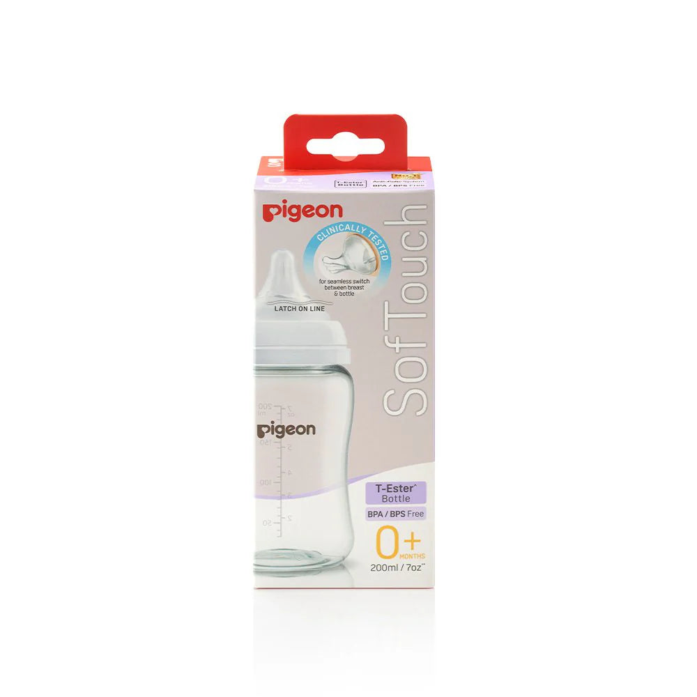 SOFTOUCH 3 WIDE NECK FEEDER T-ESTER 200ML LOGO