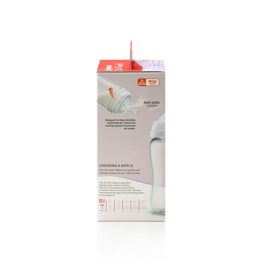 SOFTOUCH 3 WIDE NECK FEEDER T-ESTER 200ML LOGO