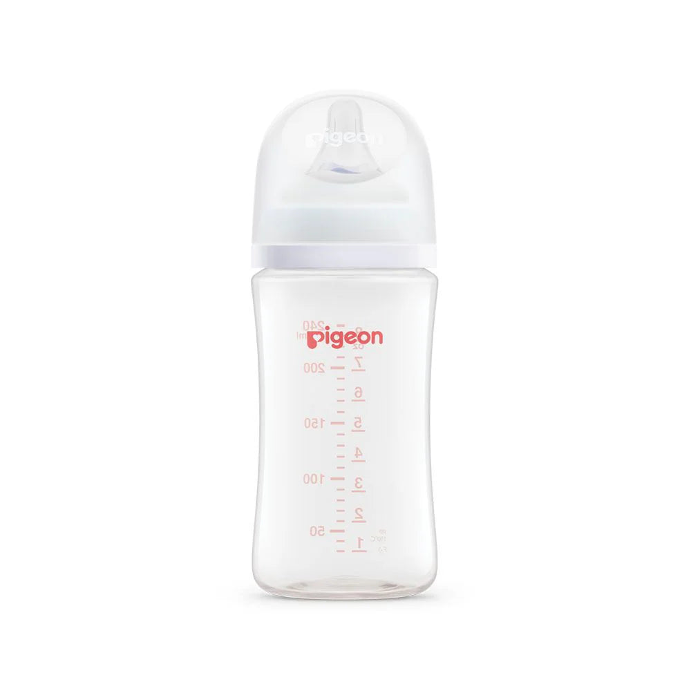 SOFTOUCH BPP NURSING BOTTLE 240ML LOGO