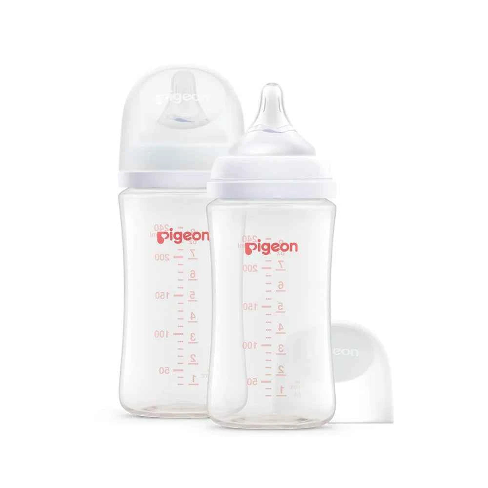 SOFT TOUCH BPP WIE NECK NURSING BOTTLE 240ML PK-2
