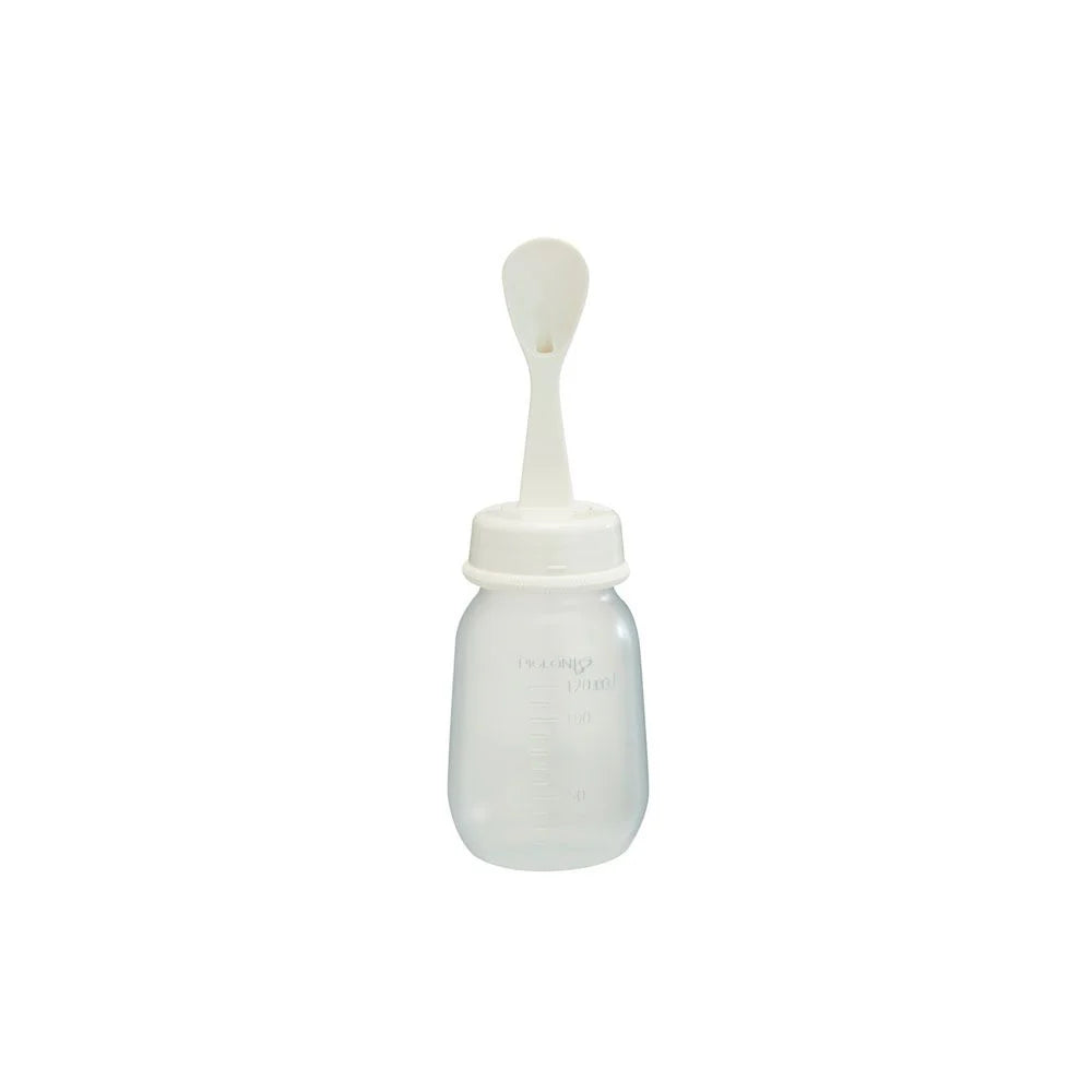 PIGEON WEANING BOTTLE WITH SPOON 120ML