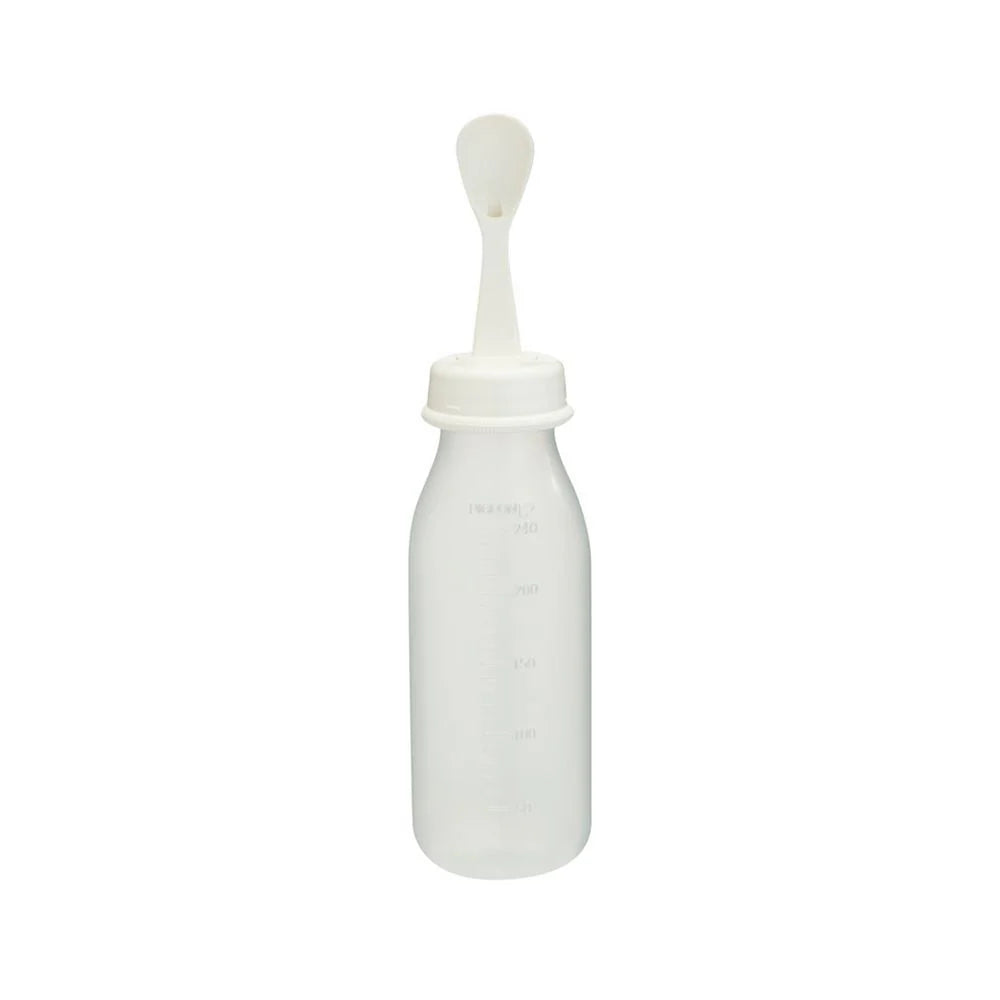 PIGEON WEANING BOTTLE WITH SPOON 240ML