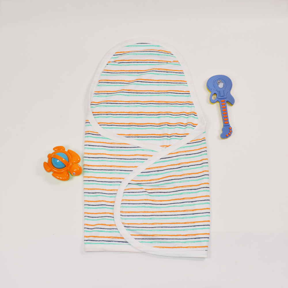 MULTICOLOR LINE SWADDLE